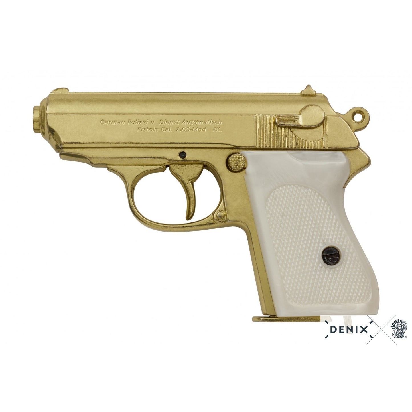 Denix Walther PPK 1931 Silenced Pistol Replica – WWII Decorative Collectible Pistol