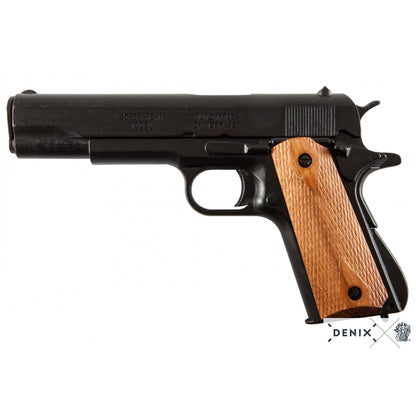 Denix M1911A1 .45 Pistol Replica – 1911 US WWI and WWII (FIXED MAGAZINE)