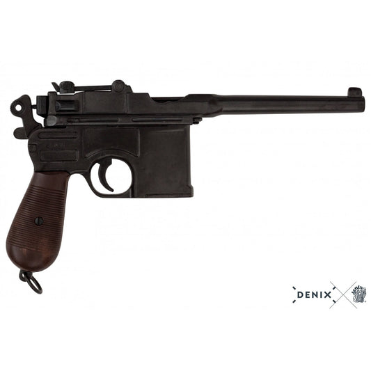 Mauser C96 "Broomhandle" Tabanca Replikası – 1896 Almanya