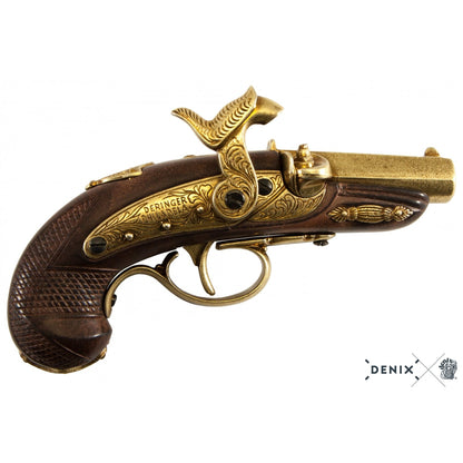 Denix Philadelphia Deringer Perküsyon Tabanca Replikası 1862 ABD