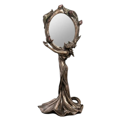Veronese Design Art Girl Decorative Mirror 30 cm