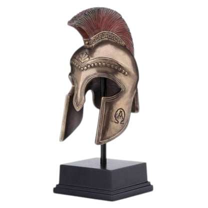 Veronese Design Antik Yunan Miğferi Dekoratif Biblo 21 cm
