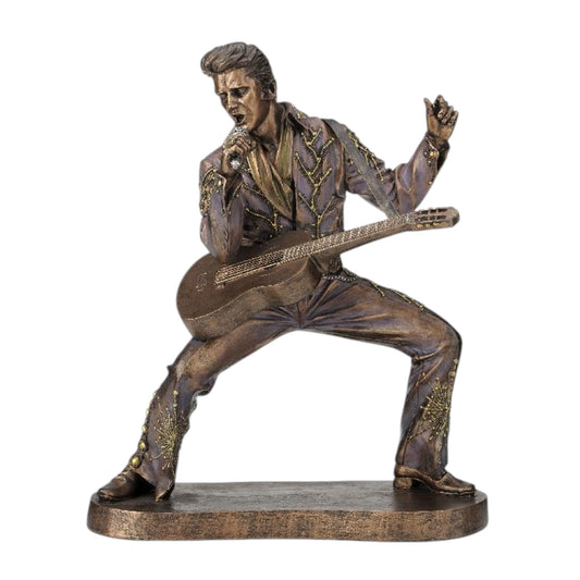 Elvis Presley Dekoratif Heykel | Rock'n Roll Koleksiyon Figürü 26 cm