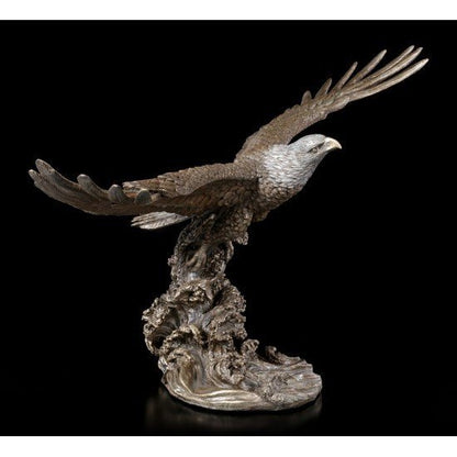 Veronese Design Kartal Balık Avında Dekoratif Biblo 54 cm
