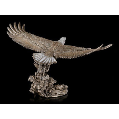 Veronese Design Kartal Balık Avında Dekoratif Biblo 54 cm